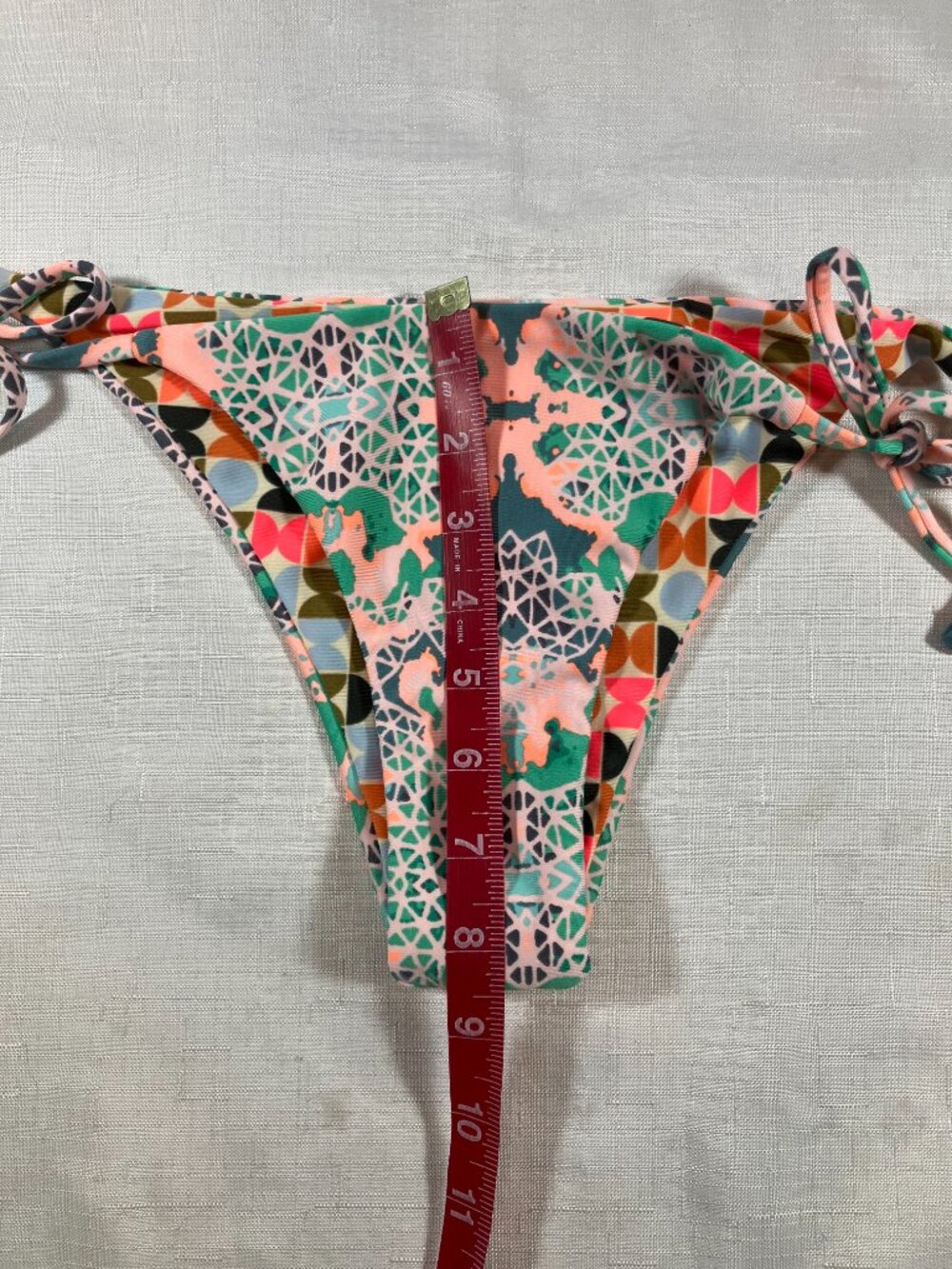 NWT Maaji Bikini Kaleidoscope Reversible, Cheeky Coverage, Size Med. - Picture 10 of 11